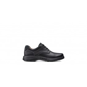 Clarks Brawley Pace Black Leather 26151781 Black Leather