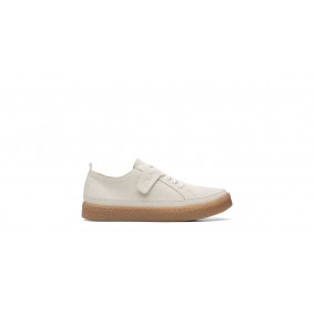 Clarks Barleigh Lace White Leather 26167668